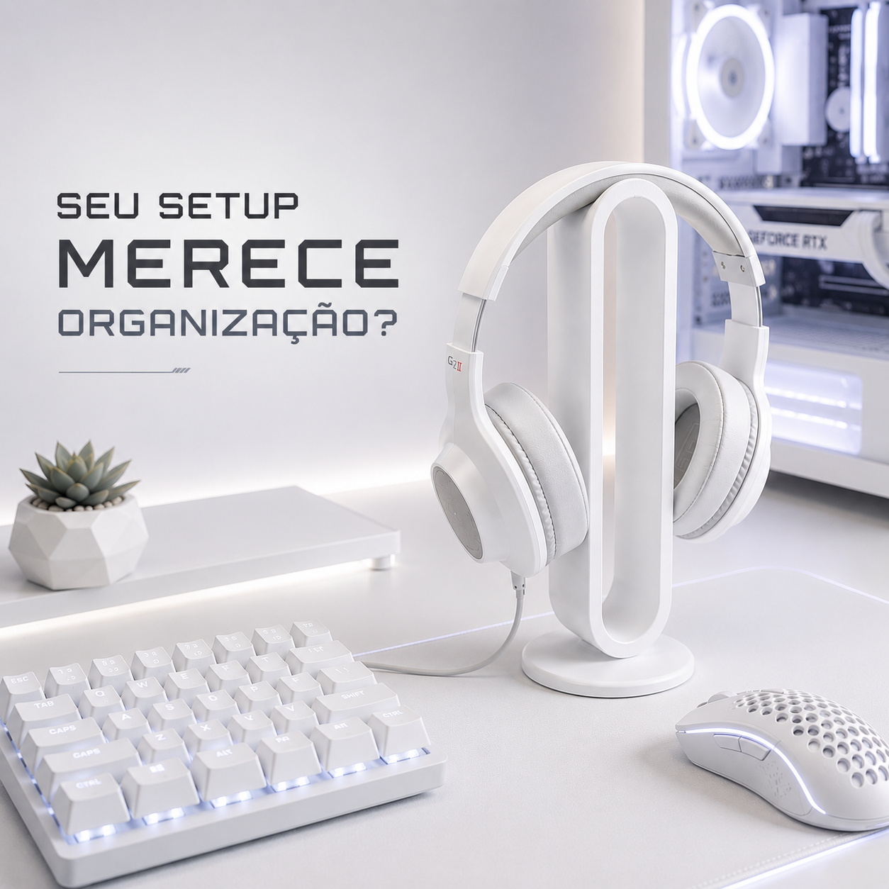 Pergunta retórica: seu setup merece organização?